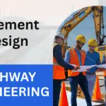 Pavement design types and layers including flexible and rigid pavements with design factors