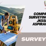 Compass surveying procedure for land measurement