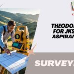 Theodolite instrument used for measuring horizontal and vertical angles in surveying