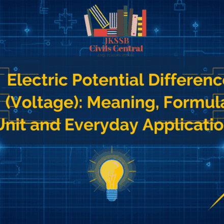 Electric Potential Difference (Voltage)