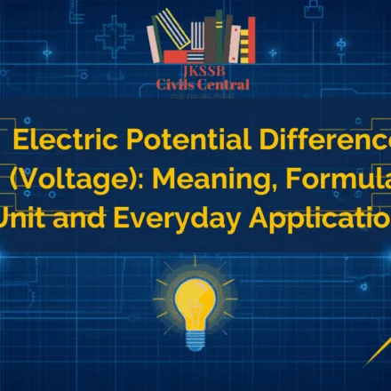 Electric Potential Difference (Voltage)