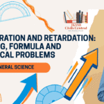 Acceleration and Retardation_ Meaning, Formula and Numerical Problems