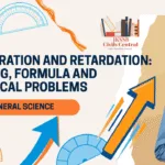 Acceleration and Retardation_ Meaning, Formula and Numerical Problems