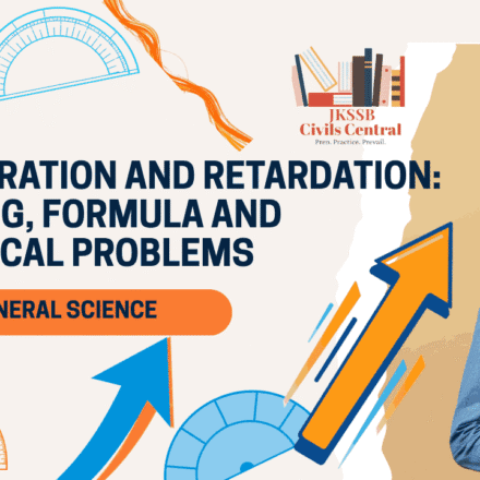 Acceleration and Retardation_ Meaning, Formula and Numerical Problems