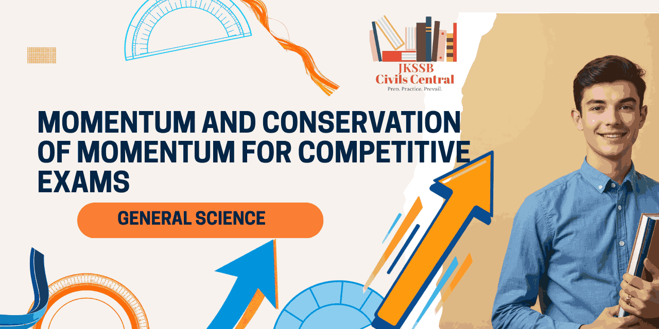Momentum and Conservation of Momentum for Competitive Exams