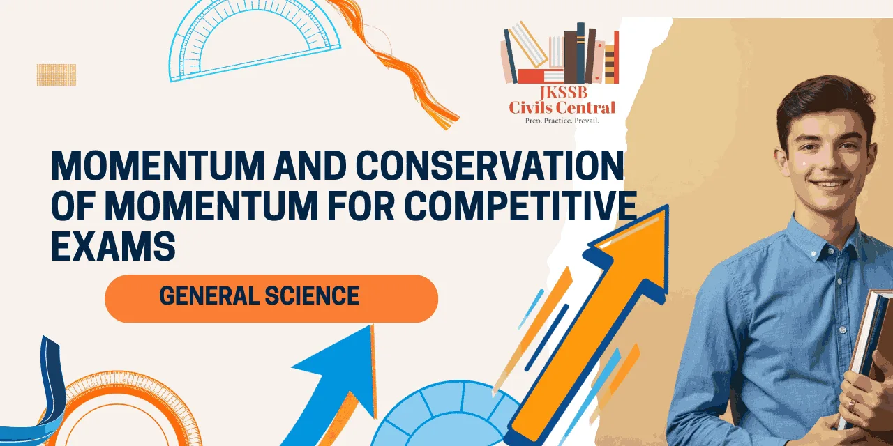 Momentum and Conservation of Momentum for Competitive Exams