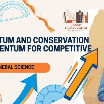 Momentum and Conservation of Momentum for Competitive Exams