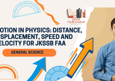 Motion in Physics_ Distance, Displacement, Speed and Velocity for JKSSB FAA