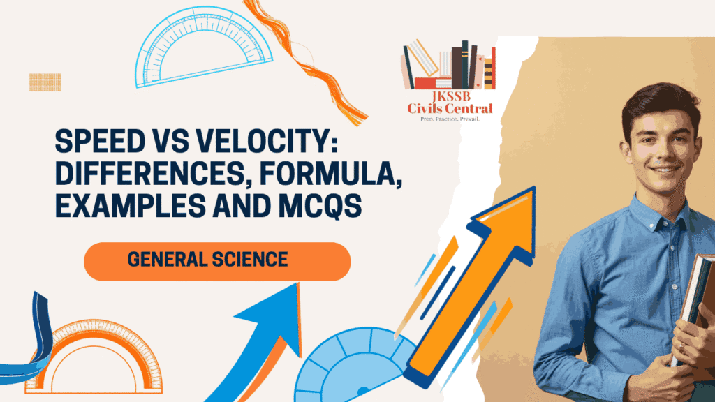 Speed vs Velocity_ Differences, Formula, Examples and MCQs