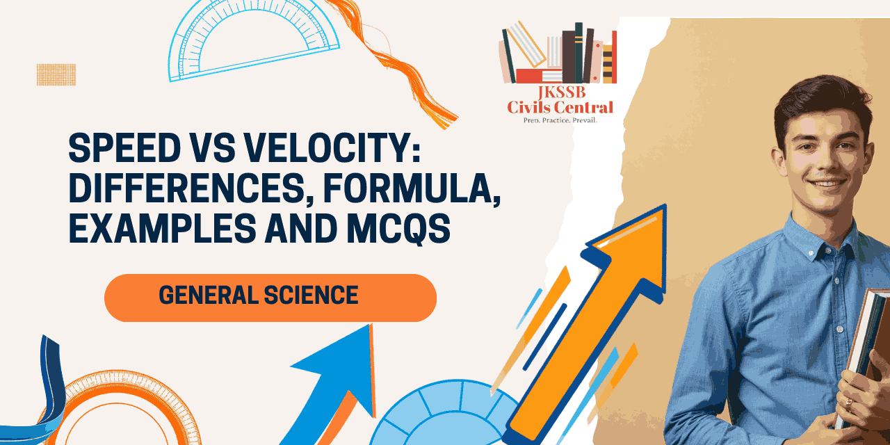 Speed vs Velocity_ Differences, Formula, Examples and MCQs
