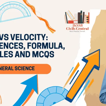 Speed vs Velocity_ Differences, Formula, Examples and MCQs