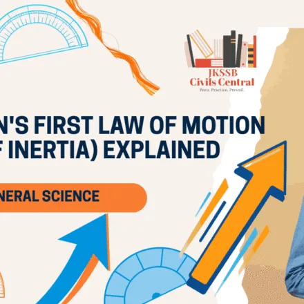 Newton's First Law of Motion (Law of Inertia) Explained