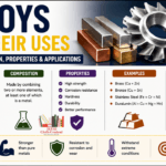 Alloys and Their Uses | Types, Composition, Properties & Applications for JKSSB, SSC & UPSC