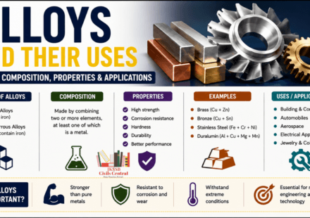 Alloys and Their Uses | Types, Composition, Properties & Applications for JKSSB, SSC & UPSC