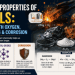 Chemical Properties of Metals: Reaction with Oxygen, Metal Oxides & Corrosion