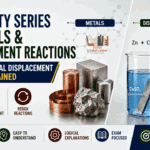 Reactivity Series of Metals & Displacement Reactions | Reactivity, Metal Displacement & Redox Explained