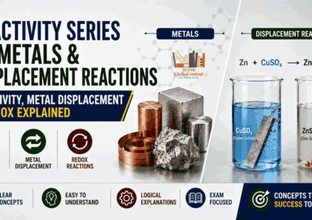 Reactivity Series of Metals & Displacement Reactions | Reactivity, Metal Displacement & Redox Explained
