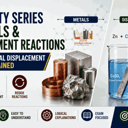 Reactivity Series of Metals & Displacement Reactions | Reactivity, Metal Displacement & Redox Explained