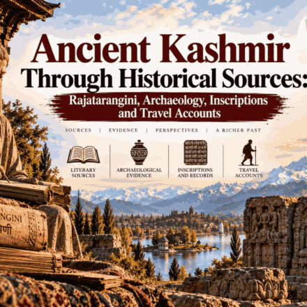 Ancient Kashmir Through Historical Sources Rajatarangini, Archaeology, Inscriptions and Travel Accounts