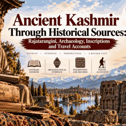 Ancient Kashmir Through Historical Sources Rajatarangini, Archaeology, Inscriptions and Travel Accounts