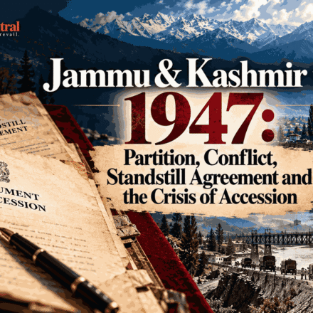 Jammu & Kashmir in 1947 Partition, Conflict, Standstill Agreement and the Crisis of Accession