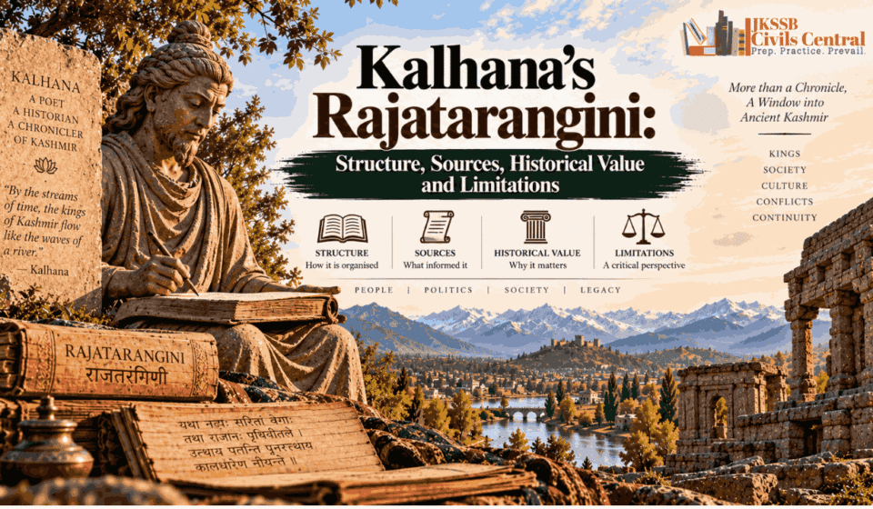 Kalhana’s Rajatarangini: Structure, Sources, Historical Value and Limitations Kalhana’s Rajatarangini Structure, Sources, Historical Value and Limitations