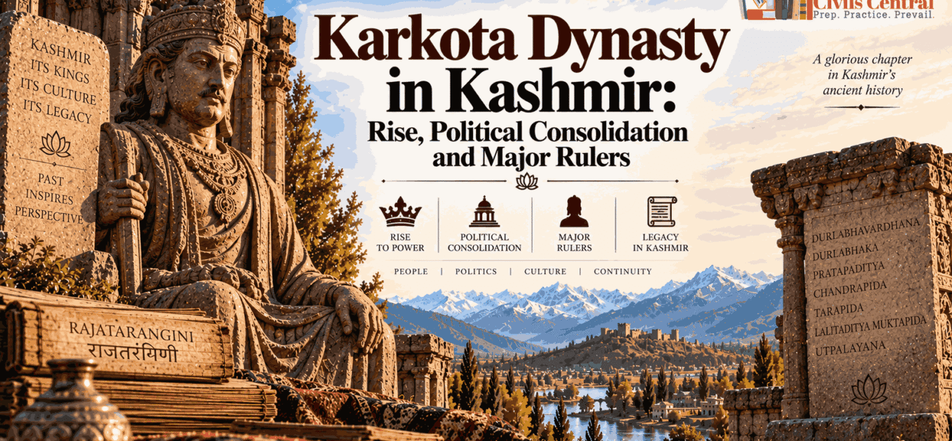 Karkota Dynasty in Kashmir Rise, Political Consolidation and Major Rulers