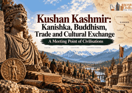 Kushan Kashmir Kanishka, Buddhism, Trade and Cultural Exchange