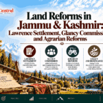 Land Reforms in Jammu & Kashmir Lawrence Settlement, Glancy Commission and Agrarian Reforms