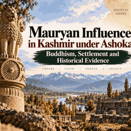 Mauryan Influence in Kashmir under Ashoka Buddhism, Settlement and Historical Evidence