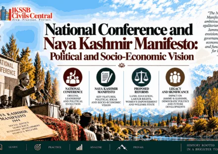National Conference and Naya Kashmir Manifesto Political and Socio-Economic Vision
