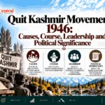 Quit Kashmir Movement, 1946 Causes, Course, Leadership and Political Significance