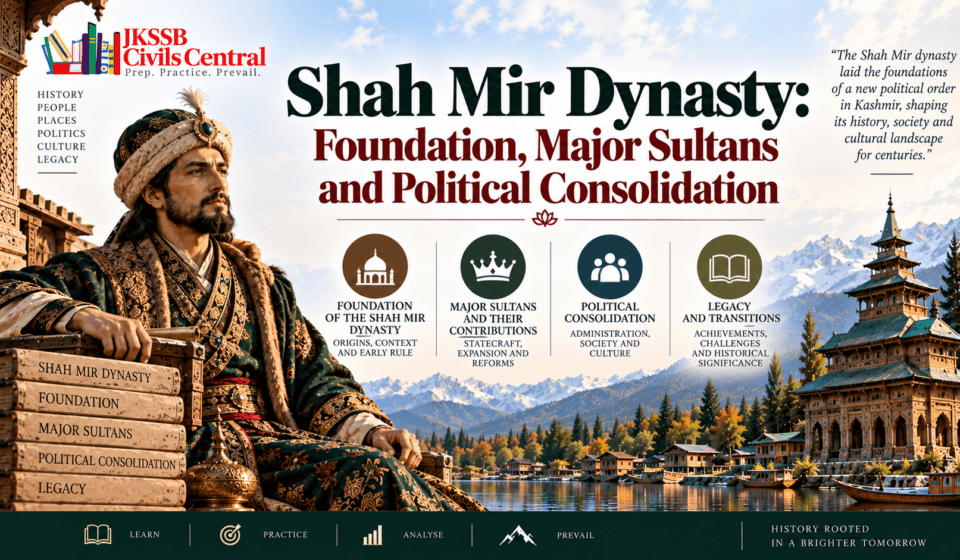 Shah Mir Dynasty Foundation, Major Sultans and Political Consolidation