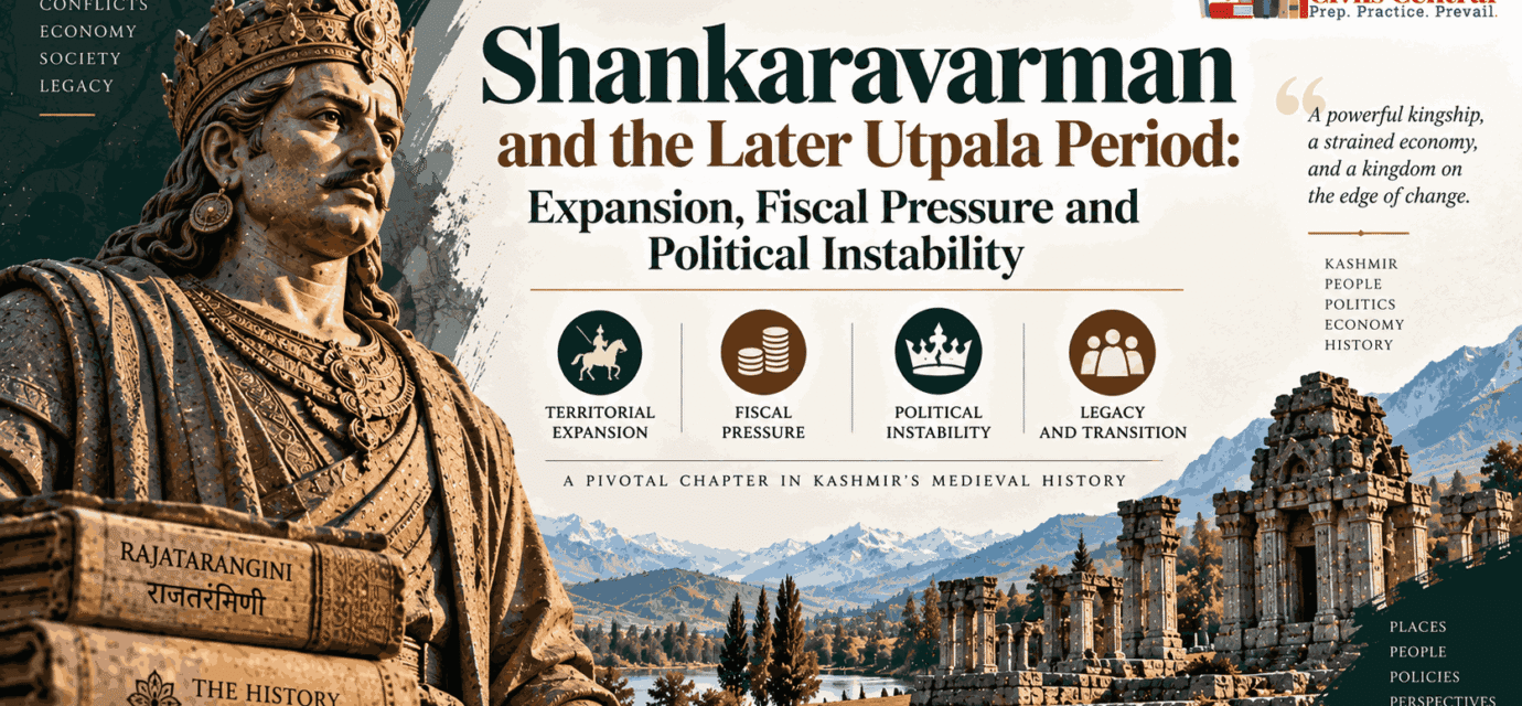 Shankaravarman and the Later Utpala Period Expansion, Fiscal Pressure and Political Instability