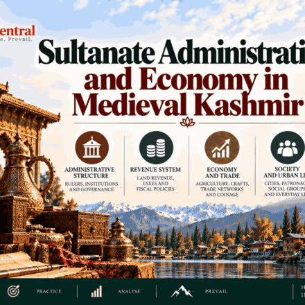 Sultanate Administration and Economy in Medieval Kashmir